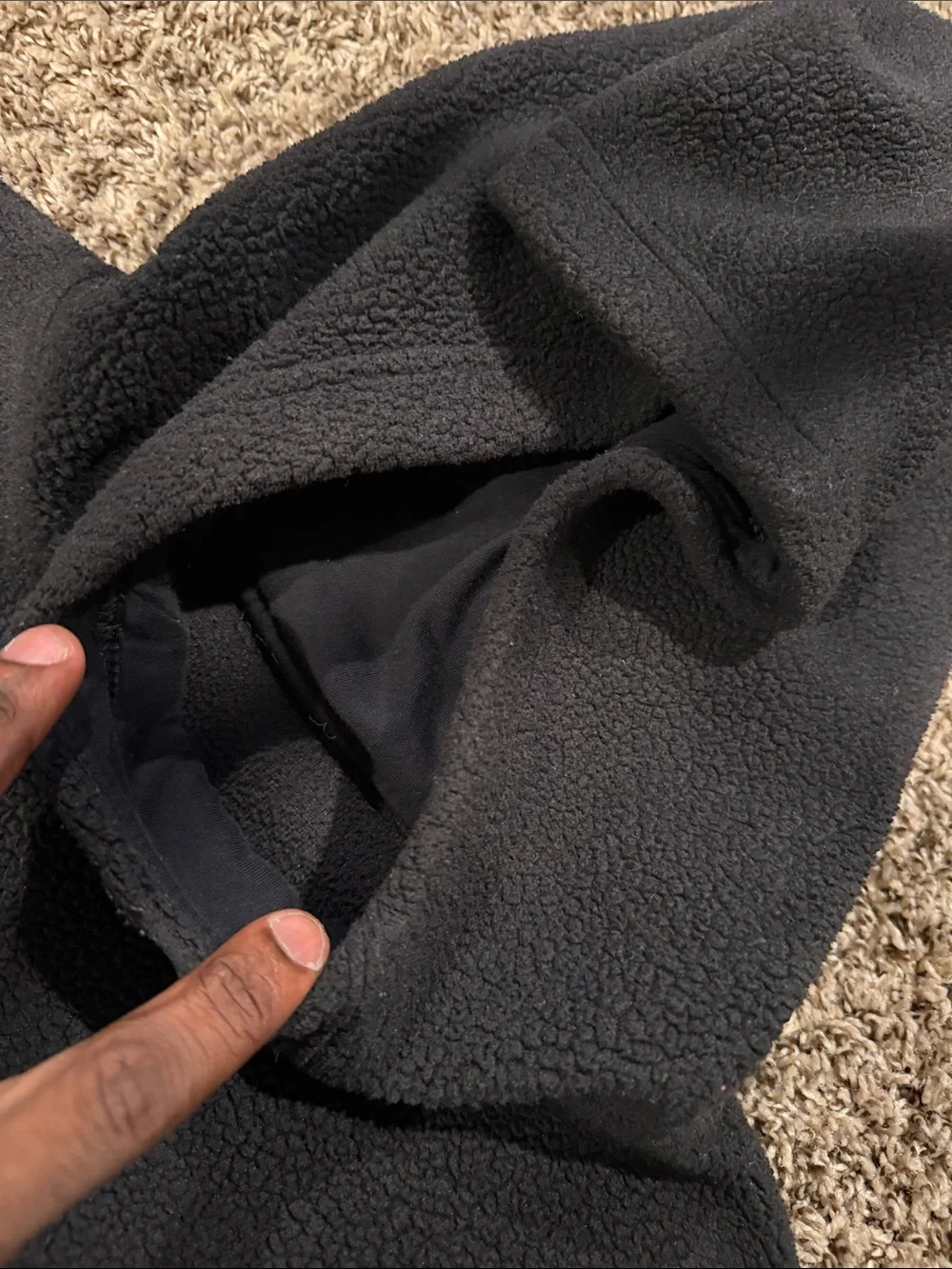 Fur Nike jacket